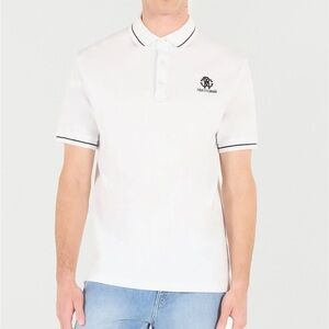 Roberto Cavalli Polo With RC Monogram And Logo